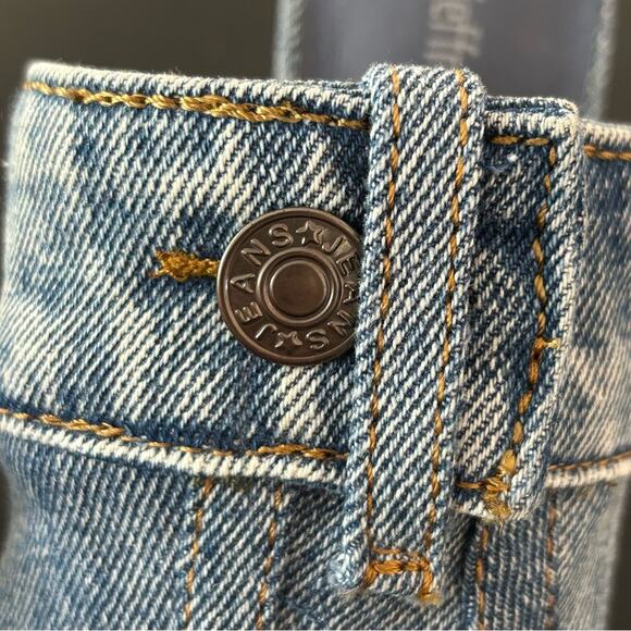 Jeffrey Campbell Magda Denim Jean Slide Platform Heel Size 5 - Picture 5 of 12